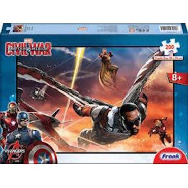 Frank Marvel Civil War Captain America 200 pieces